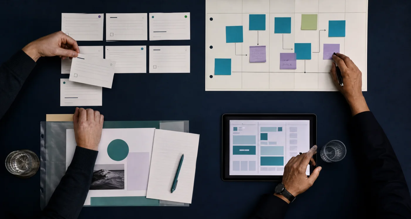Collaborators mapping enquiry, follow-up, information, and task workflows